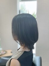 モスグリーン(moss green) innovation hair