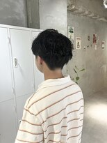 ドアホワイト(door white)&nbsp;刈り上げツイストスパイラルパーマ