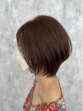 アンドモコ(&moko) ショートボブ×ウォームブラウン