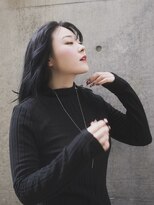 ビュートリアム 梅田(BEAUTRIUM)&nbsp;グレー/ブラック/レイヤー/ロング