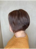 大人丸みショートボブ　30代40代50代60代　土浦