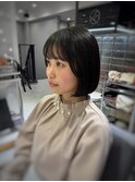 タッセルボブ×黒髪 by沼尾