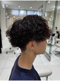ツイストスパイラル×ピンクベージュカラー【我孫子/MEN'S】