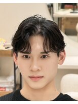 バース 梅田中崎町店(BIRTH)&nbsp;ニュアンスパーマセンターパートフェザーパーマワンカールパーマ