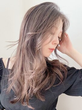 アン 登戸(un) ゆるふわセミロング♪【登戸髪質改善オージュア認定サロン】