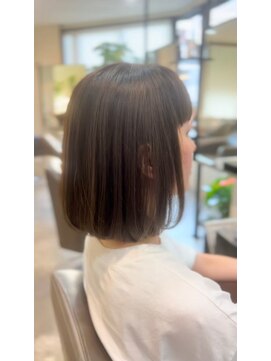 イヨーク 西原店(IYOHK) サラッとストレート内巻きボブ