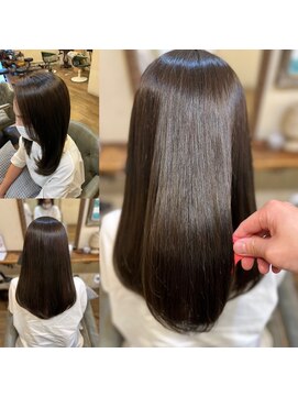 ベレッタ 枚方店(veretta.) ベレッタ髪質改善ストレート（before有）