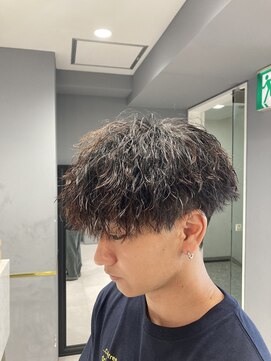 アレス バイ シカ 神戸三宮元町店(ALLES by Cica) 縦落ちツイスパマッシュ