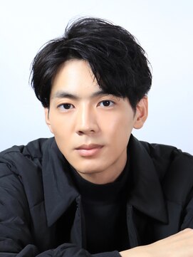 ネイビー(NAVY) 大人サイドパート アップバング