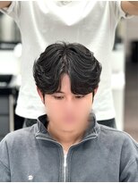 クレットメン 名古屋(CLETO men)&nbsp;フェザーショート／センターパート