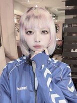 ロテ 名古屋 名駅店(Lote.) ミディアムヘア/デザインカラー/フェイスフレーミング/名古屋