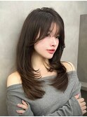 ザクザクレイヤー美髪表参道ワンカールレイヤーロング20代