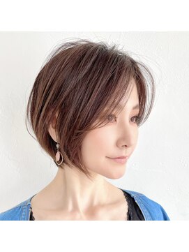 【綺麗な前下りショート】