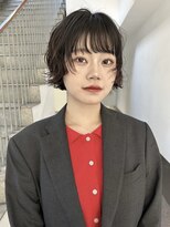 トリッカ 銀座(tricca)&nbsp;ニュアンスパーマ/ミニウルフ/レイヤーボブ/ウェーブヘア