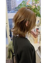 リール(THE RIRE.)&nbsp;＊THERIRE. オリーブベージュ×レイヤーボブ＊