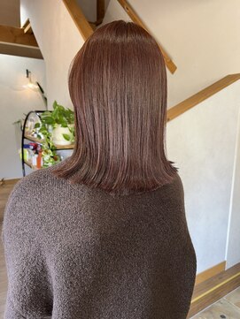 サロンエフ(salon f) くすみピンクベージュ