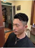 MEN'Sスキンフェードカットスタイルメンズバーバーカット