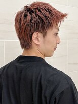 ピークアブー 銀座中央通り(PEEK-A-BOO)&nbsp;ビジネスマンにも人気なアップバングショートヘア