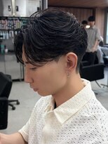 エルマーク 本山(L-MARK)&nbsp;マッシュヘア/フェザーパーマ/メンズヘア/men's