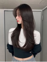 サロンドアイ(salon de i)&nbsp;くびれロングレイヤー × ショコラブラウン