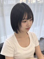 コク 千葉駅西口(COQU)&nbsp;レイヤーボブ/ハッシュボブ/千葉【積田佳奈】