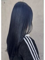 ラ ポルト ドゥ サワ(La Porte de SAWA)&nbsp;ネイビーブルー×レイヤーカット