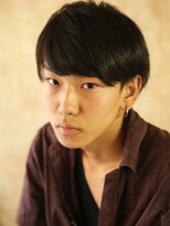 美容室チック 大島店(chic)&nbsp;ルードな男性感を追求した、綾野剛テイストストレート。【大島】