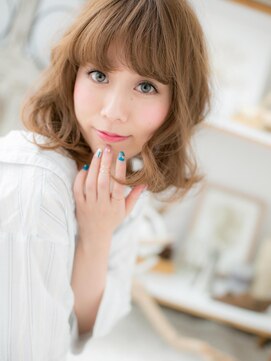 モッズヘア 上尾西口店(mod's hair) *mod's上尾*くせ毛風♪愛され・小顔・ふわミディa