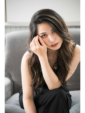 カリン 横浜店(carin) 【carin横浜】ダークアッシュ/カール/艶カラー