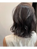 ブリーチなしグレージュ