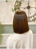 髪質改善縮毛矯正×美髪ツヤボブ