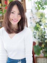 カバーヘア ブリス 川口(COVER HAIR bliss)&nbsp;★大人可愛いアッシュピンク小顔アシンメトリー20代30代40代★8