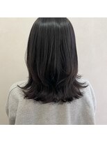 アンドワン 自由が丘(＆ONE)&nbsp;【&ONE 自由が丘】ダークグレージュ　× ミディアムレイヤー