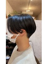 シンミシエル 京都北野白梅町(shinmiciel)&nbsp;ハンサムショートツーブロック/20代/30代/40代/50代