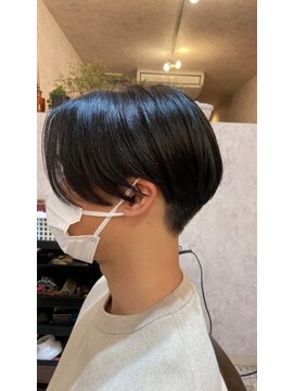 シンミシエル 京都北野白梅町(shinmiciel) ハンサムショートツーブロック/20代/30代/40代/50代