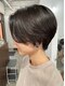 アオゾラヘアーカミノウラ(AOZORA HAIR kaminoura)の写真/“どこから見ても美しいシルエット”が叶う！再現性の高いカット技術で、伸びてもまとまりやすい◎