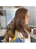 【ブリーチなしで明るめピスタチオベージュ!】