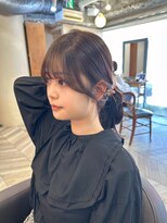 アリスバイアフロート 自由が丘(ALICe by AFLOAT)&nbsp;結んでも可愛いおくれ毛カット