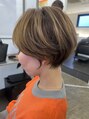 スクエアペア(SQUARE PAIR) 輪郭、髪質にあわせた似合わせショートできれいに!