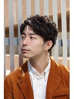フリリ 新宿(Hulili men's hair salon) 波巻き/ツーブロックマッシュ/ツイストスパイラル/パーマ