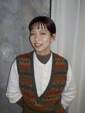 イキ(ikiii) 【hana】ショート/ベリーショート/暖色カラー