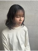 @gen.yamada_kaho_ ウェーブヘア/デジタルパーマ/黒髪/小顔