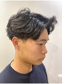 イメチェン◎大人の男スタイルワンカールニュアンスパーマ