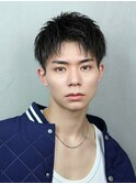 ソフトツイストパーマ　アップバング