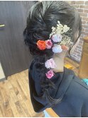 浴衣ヘアセット
