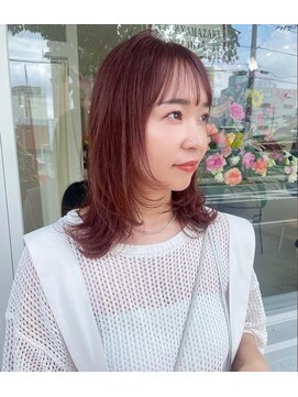 ミル(mir) レイヤー×ほんのりピンク