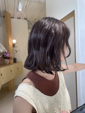 ニール 名古屋 伏見 丸の内(NEELU) 【Neelu_hina】透明感ラベンダーグレージュ