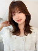 【艶感★ワイドバング】韓国レイヤーくびれ大人可愛いカール小顔