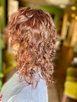 ミスグランディーヴィラス(Miss Grandee VILLAS)&nbsp;ロングウルフパーマレイヤーパーマスタイル