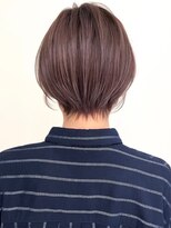 ネイロ バイ ジルブラン 葛西(NeiRo by JIL BLAN)&nbsp;ハイライト白髪ぼかしダブルカラーインナーカラーショートボブ